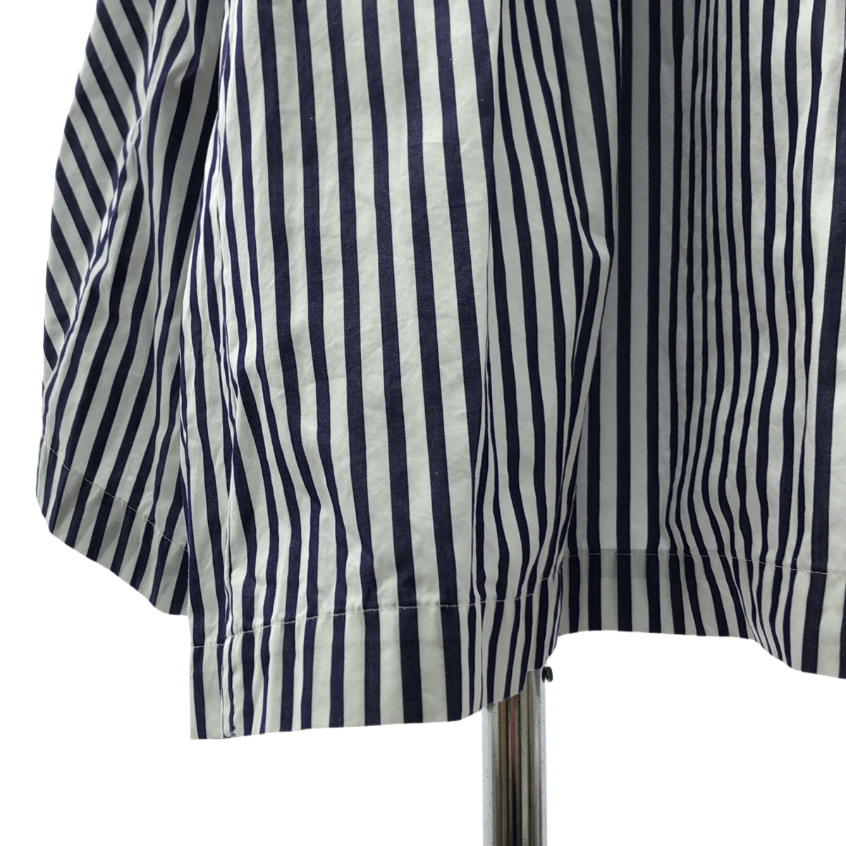 COMME des GARCONS COMME des GARCONS / コムコム | 2021SS | ストライプ イージースカート | S | ブルー/ホワイト | レディース