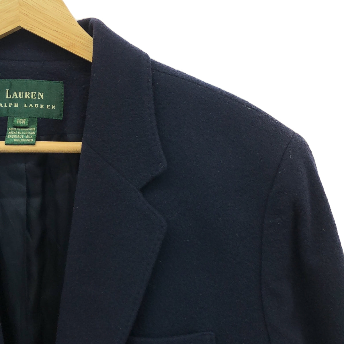 Lauren Ralph Lauren | Wool cashmere blend tailored jacket | 14W | Men's