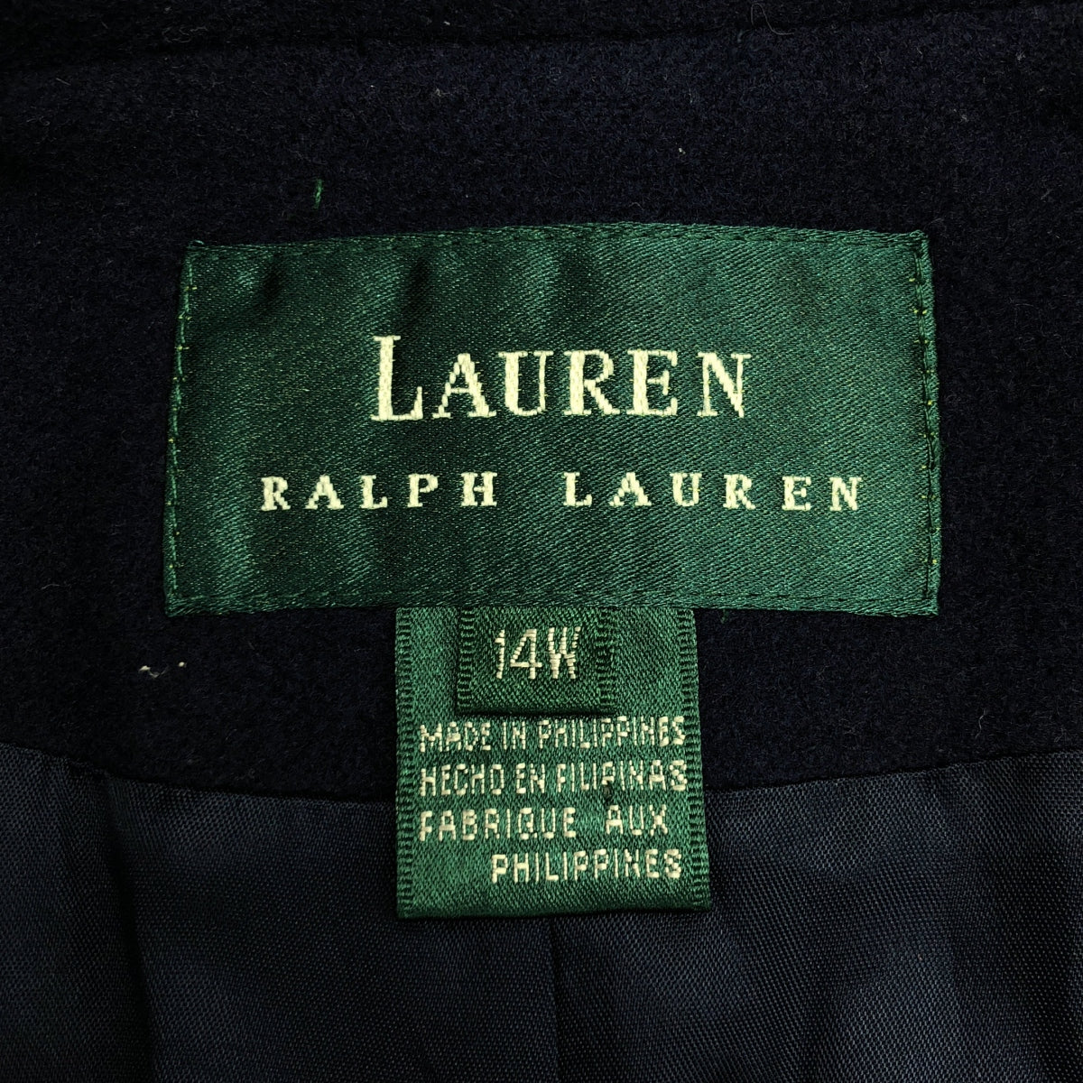 Lauren Ralph Lauren | Wool cashmere blend tailored jacket | 14W | Men's