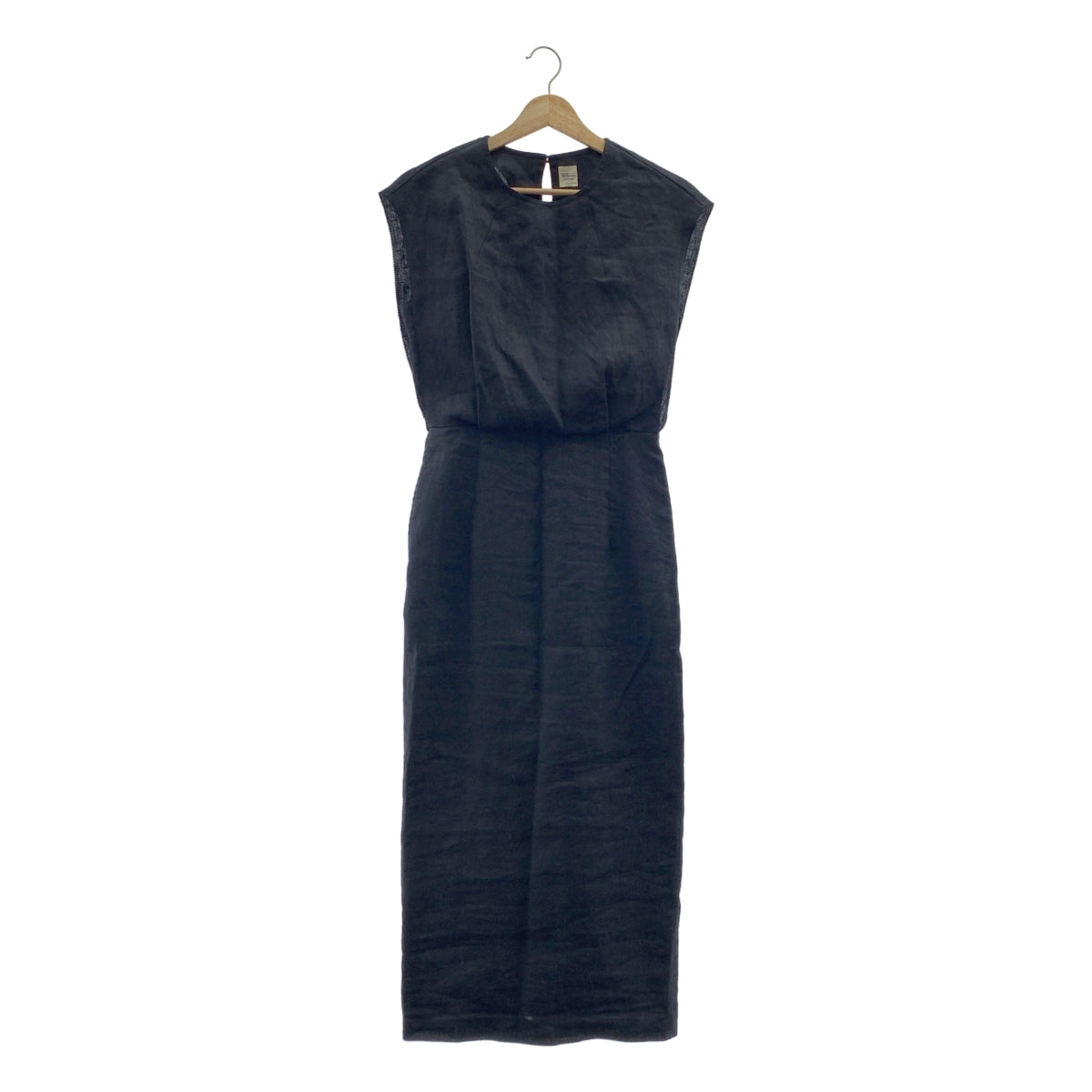 Ron Herman | 亞麻無袖連身裙,附側拉鍊口袋 | S碼 | 女款