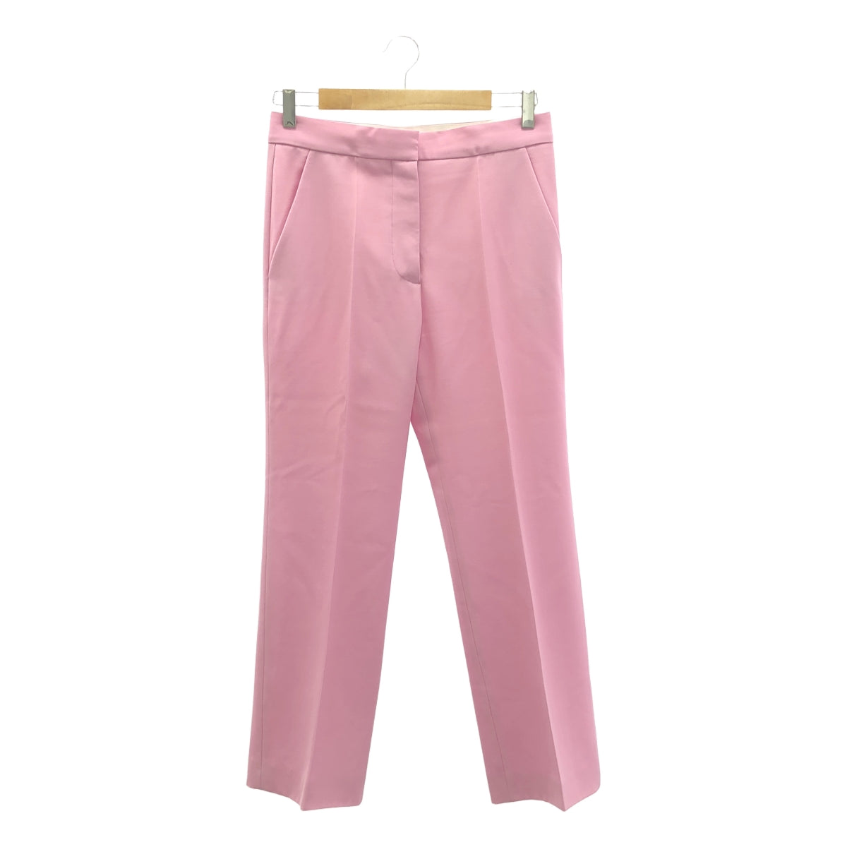 【미품】 STELLA McCARTNEY / 스텔라 맥카트니 | 센터 프레스 슬랙스 팬츠 | 38 | 핑크 | 여성