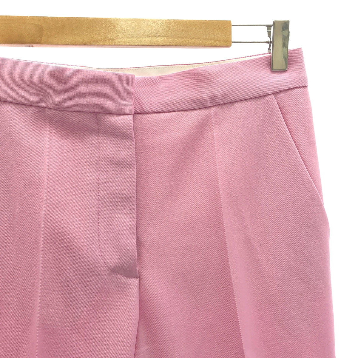 【美品】  STELLA McCARTNEY / ステラマッカートニー | センタープレス スラックス パンツ | 38 | ピンク | レディース