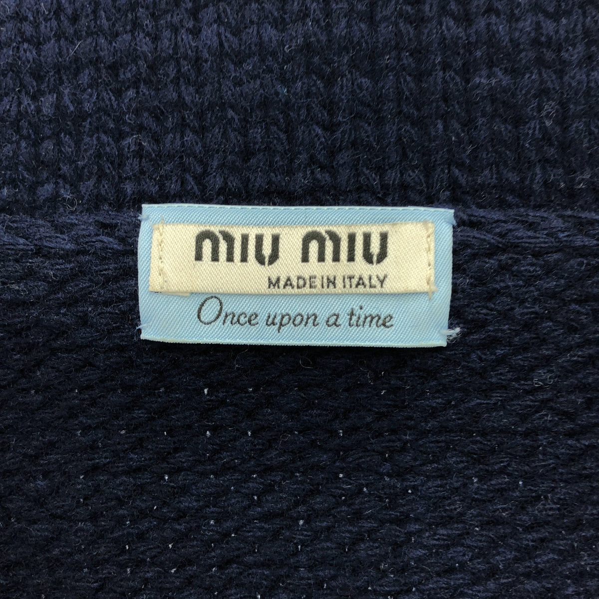 miu miu / 뮤 뮤 | 2020 | ONCE UPON ATIME 니트 가디건 | 36 | 여성
