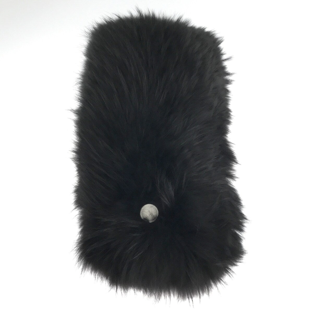 RERACS |浣熊毛圍脖 |黑色 |女性的