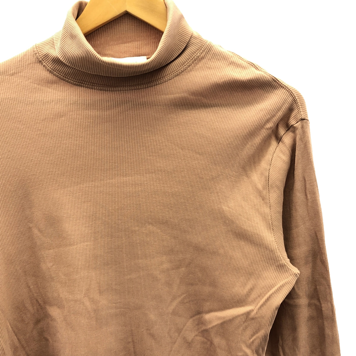LEMAIRE / ルメール | × SUNSPEL / サンスペル リブ タートルネック カットソー トップス | M | ベージュ系 | メンズ