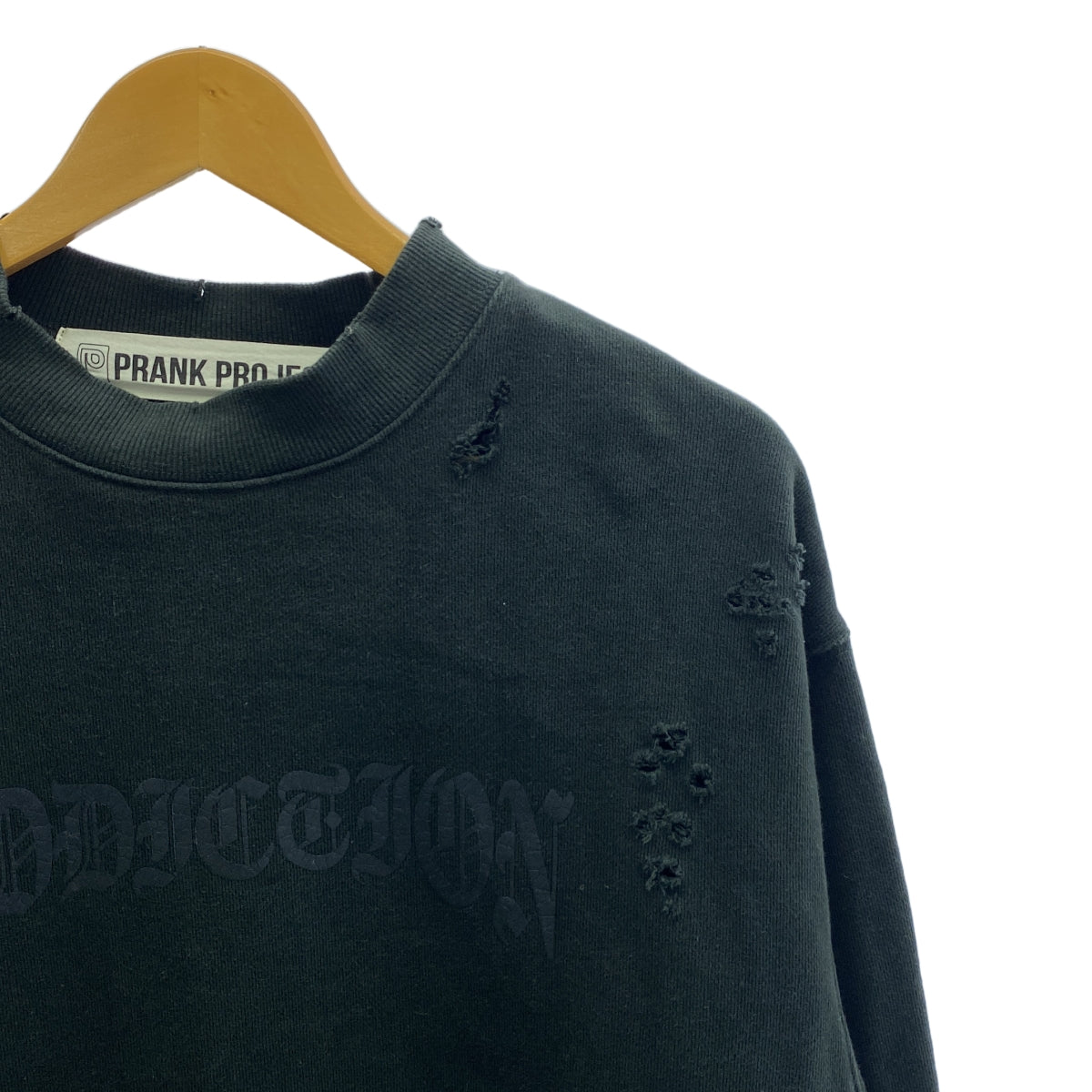 PRANK PROJECT / プランクプロジェクト | Crack Logo Damaged Sweatshirt クラックロゴダメージスウェット | FREE | レディース