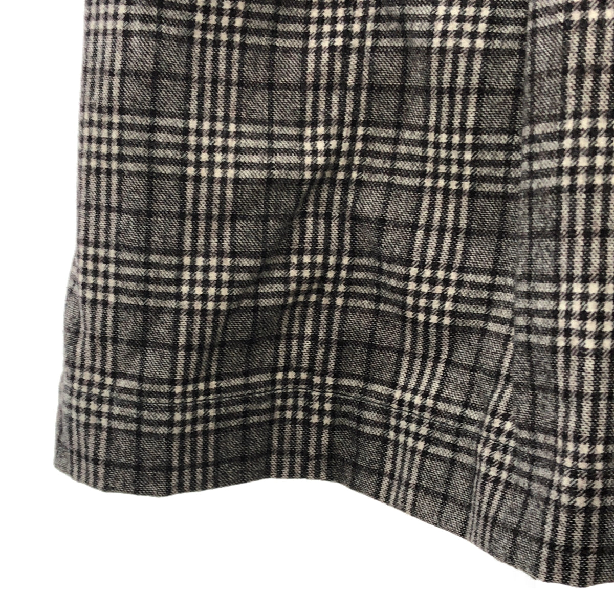 【미품】 DAWEI / 다웨이 | 사이드 버튼 슬릿 롱 스커트 | 36 | 그레이 | 여성