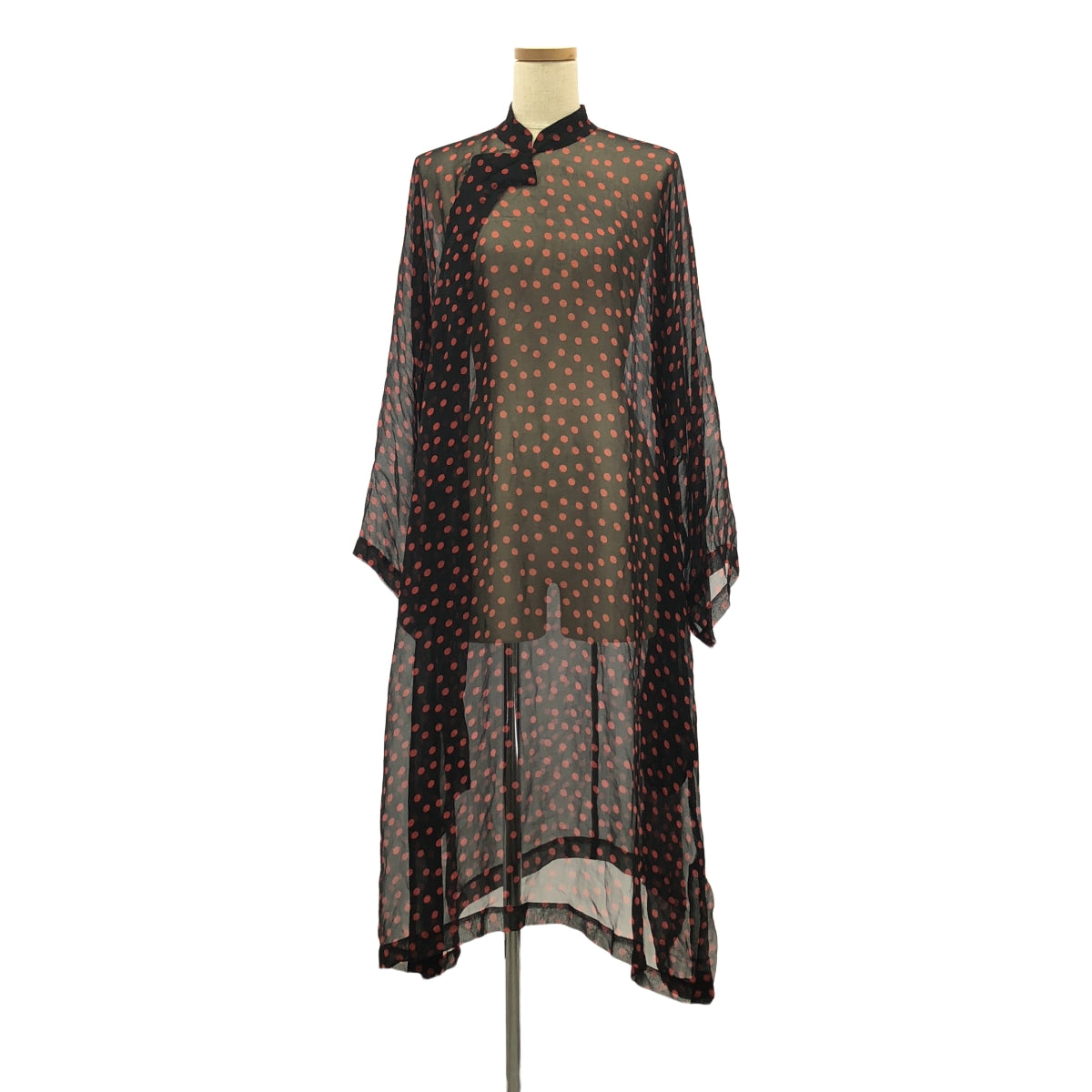 COMME des GARCONS | Dot See-Through Long Jacket | S | Women's