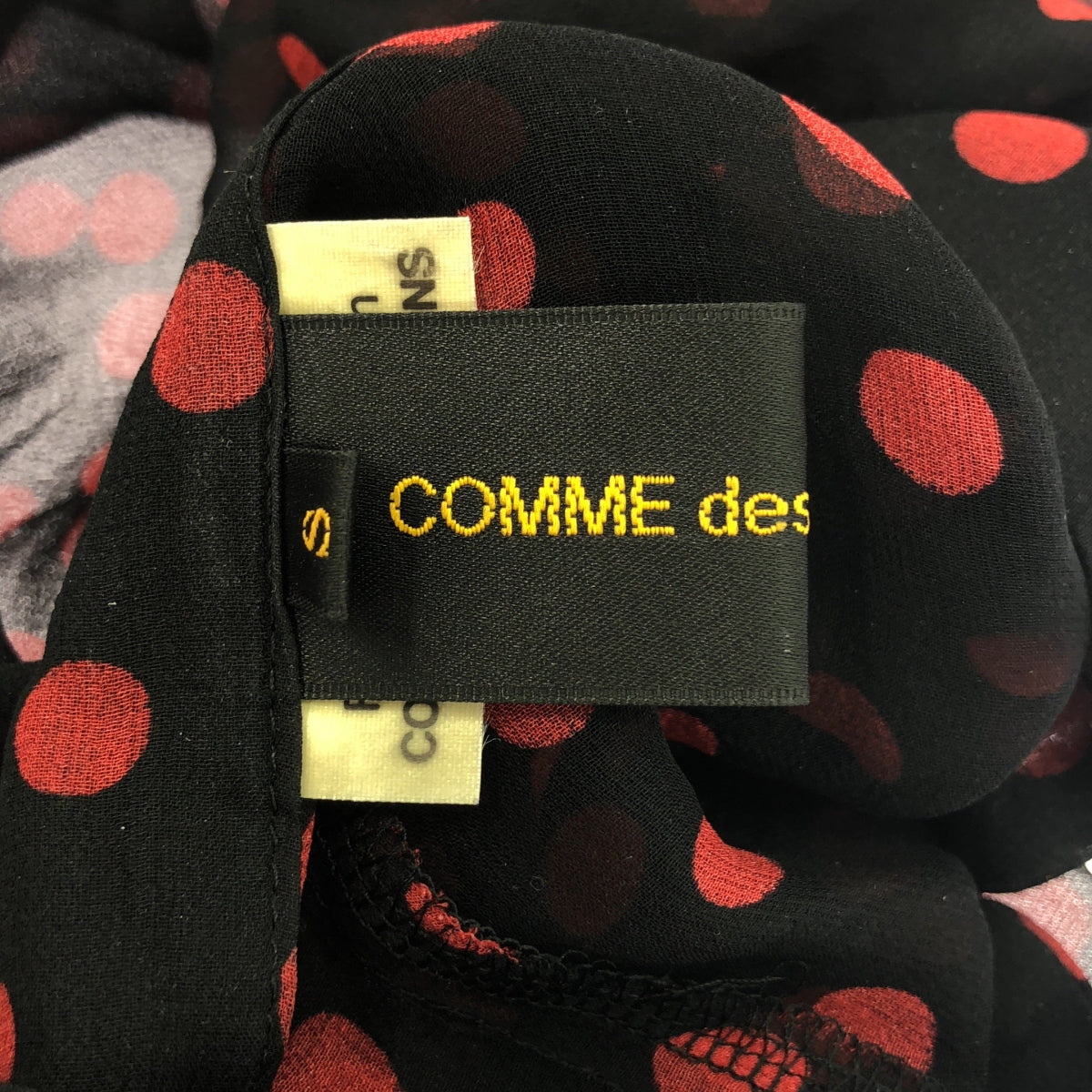 COMME des GARCONS | Dot See-Through Long Jacket | S | Women's