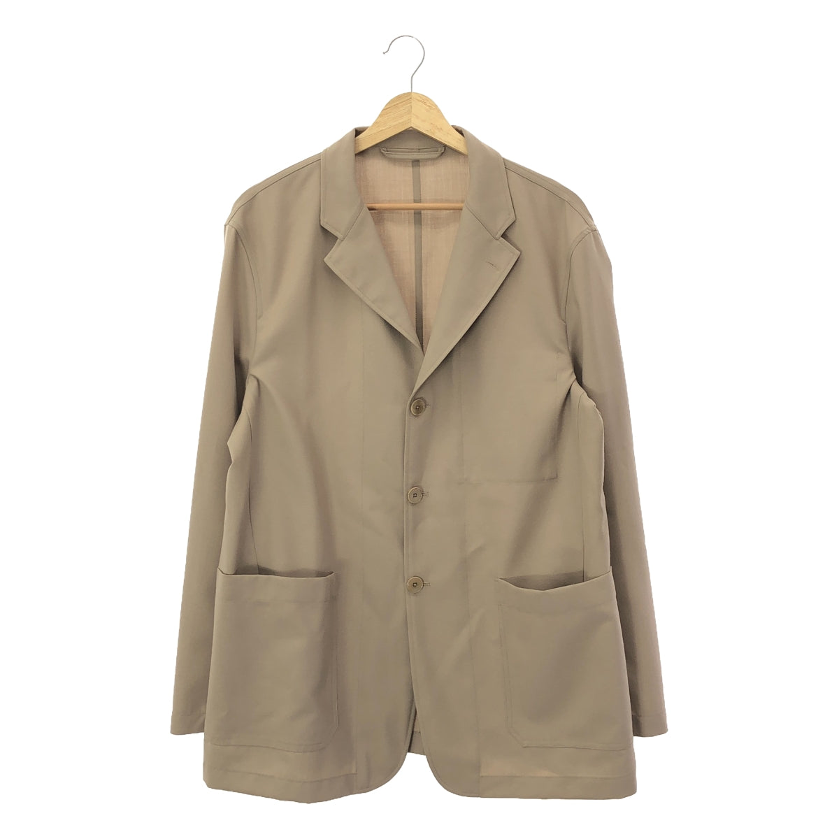 【美品】 LEMAIRE / ルメール | 2021AW | シャツジャケット | 46 | ベージュ | メンズ