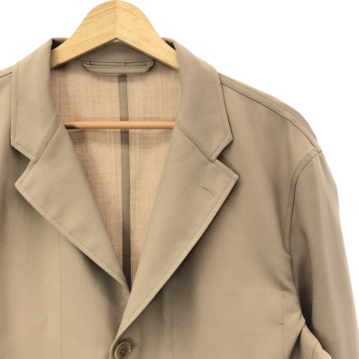 【美品】 LEMAIRE / ルメール | 2021AW | シャツジャケット | 46 | ベージュ | メンズ