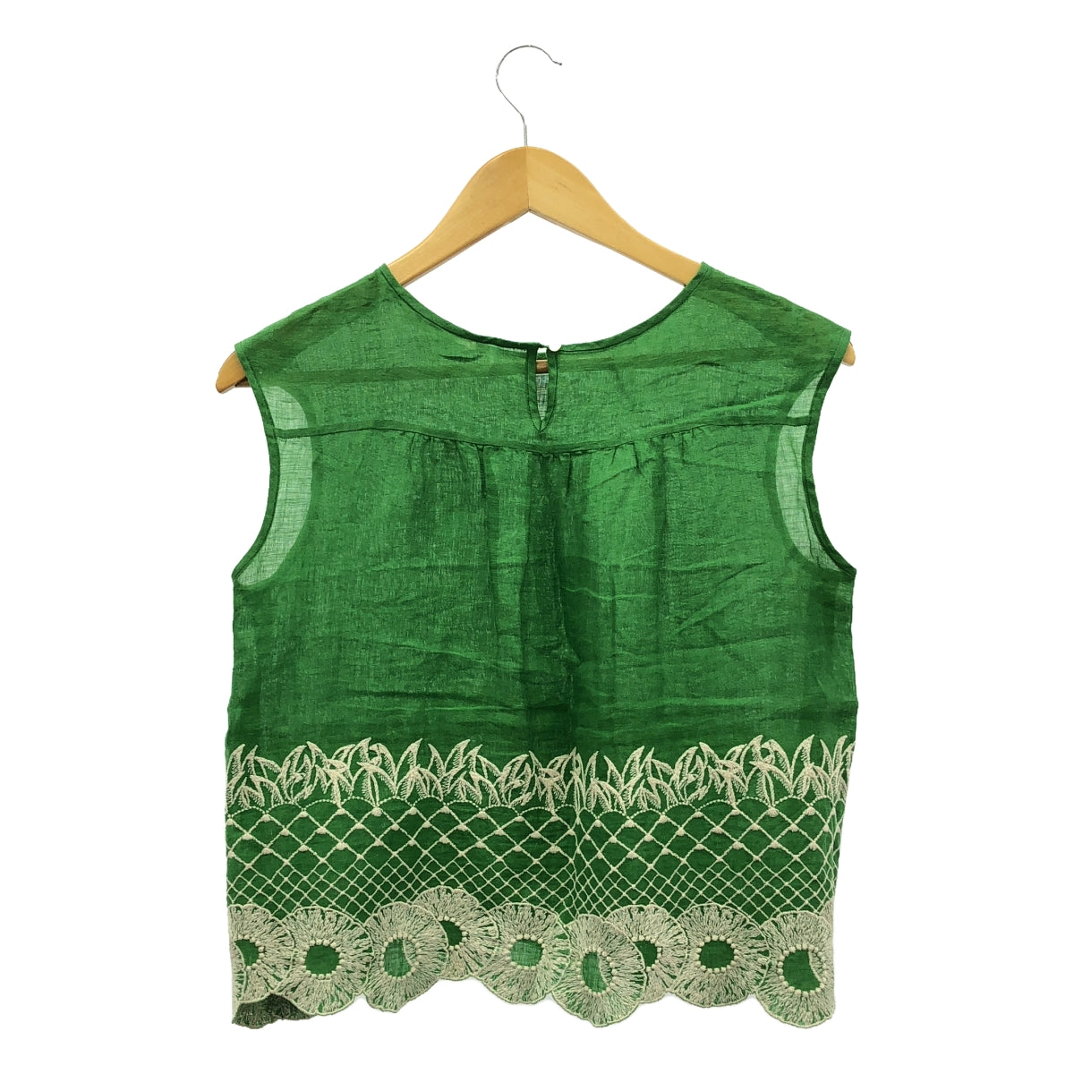 mina perhonen / mina perhonen | 2018 s/s | ananas sleeveless blouse | 36 | women's