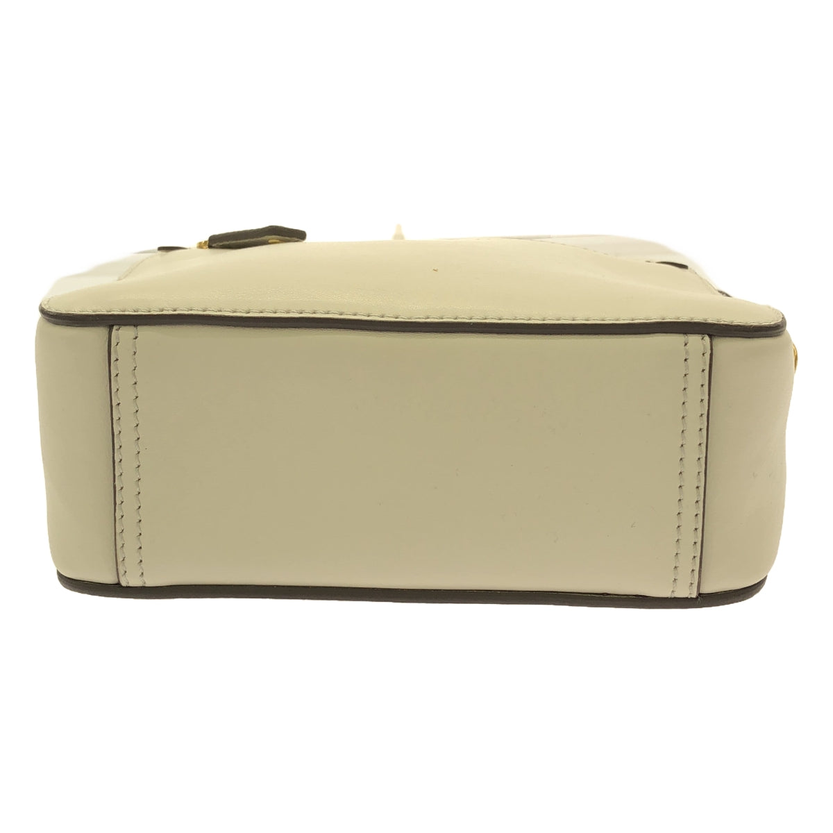 【美品】 ANYA HINDMARCH / アニヤハインドマーチ | crossbody eyes / アイズ レザー チェーン ショルダーバッグ / タッセルチャーム | オフホワイト系 | レディース