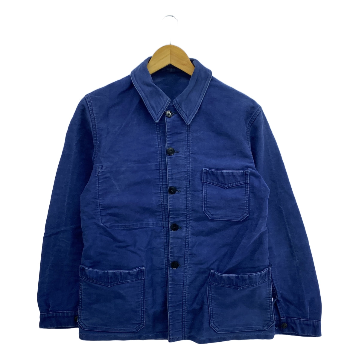 EURO VINTAGE | Estimated 50s-60s Vintage DANTON French Work Moleskin Jacket |