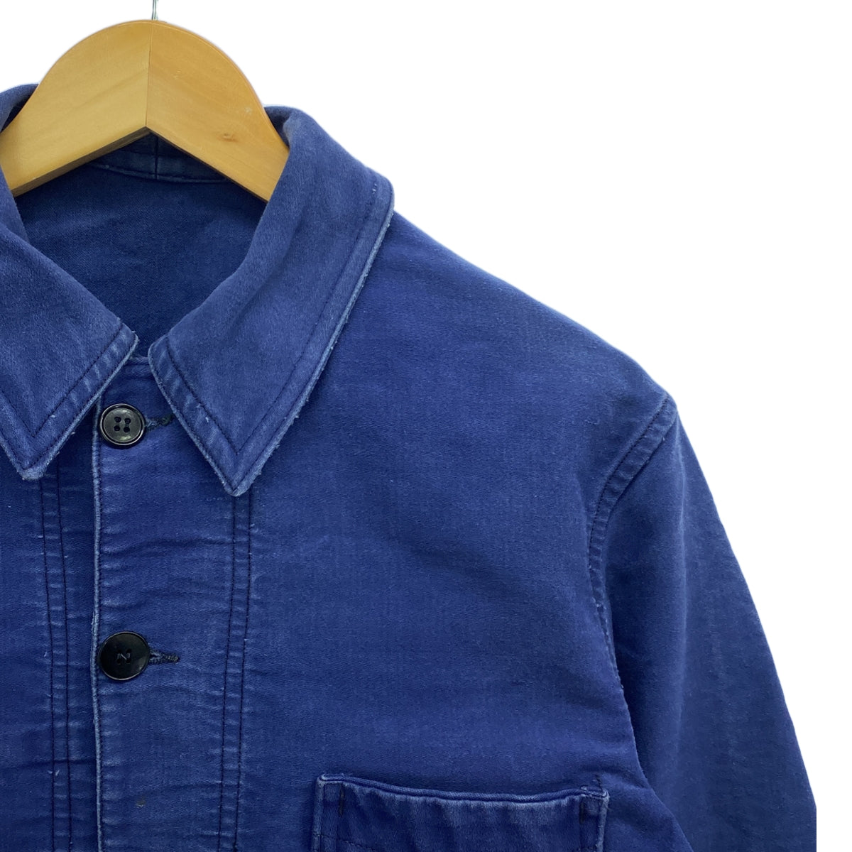 EURO VINTAGE | Estimated 50s-60s Vintage DANTON French Work Moleskin Jacket |