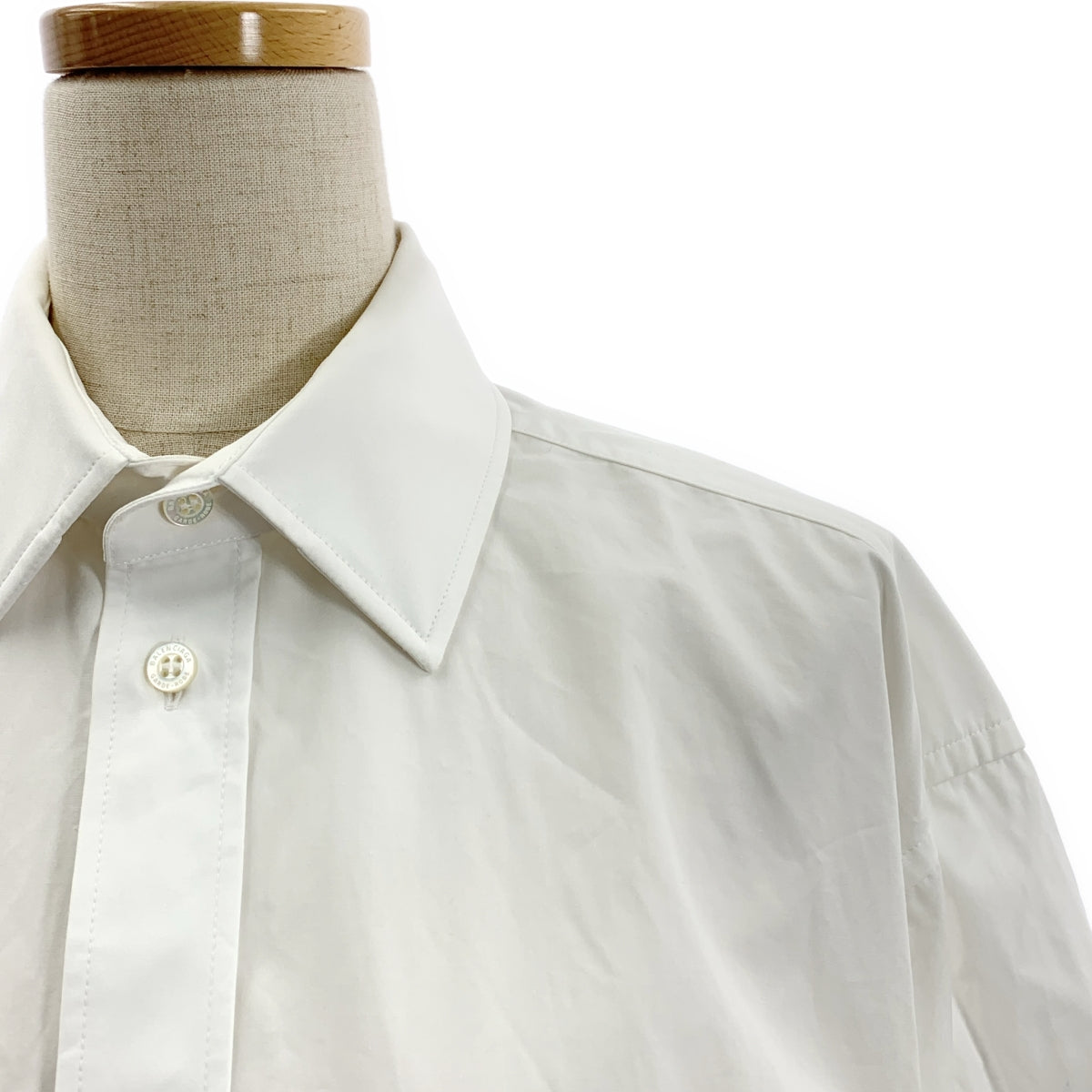 BALENCIAGA / 발렌시아가 | 2022SS | 오버 롱 셔츠 원피스 | 34 | 화이트 | 여성