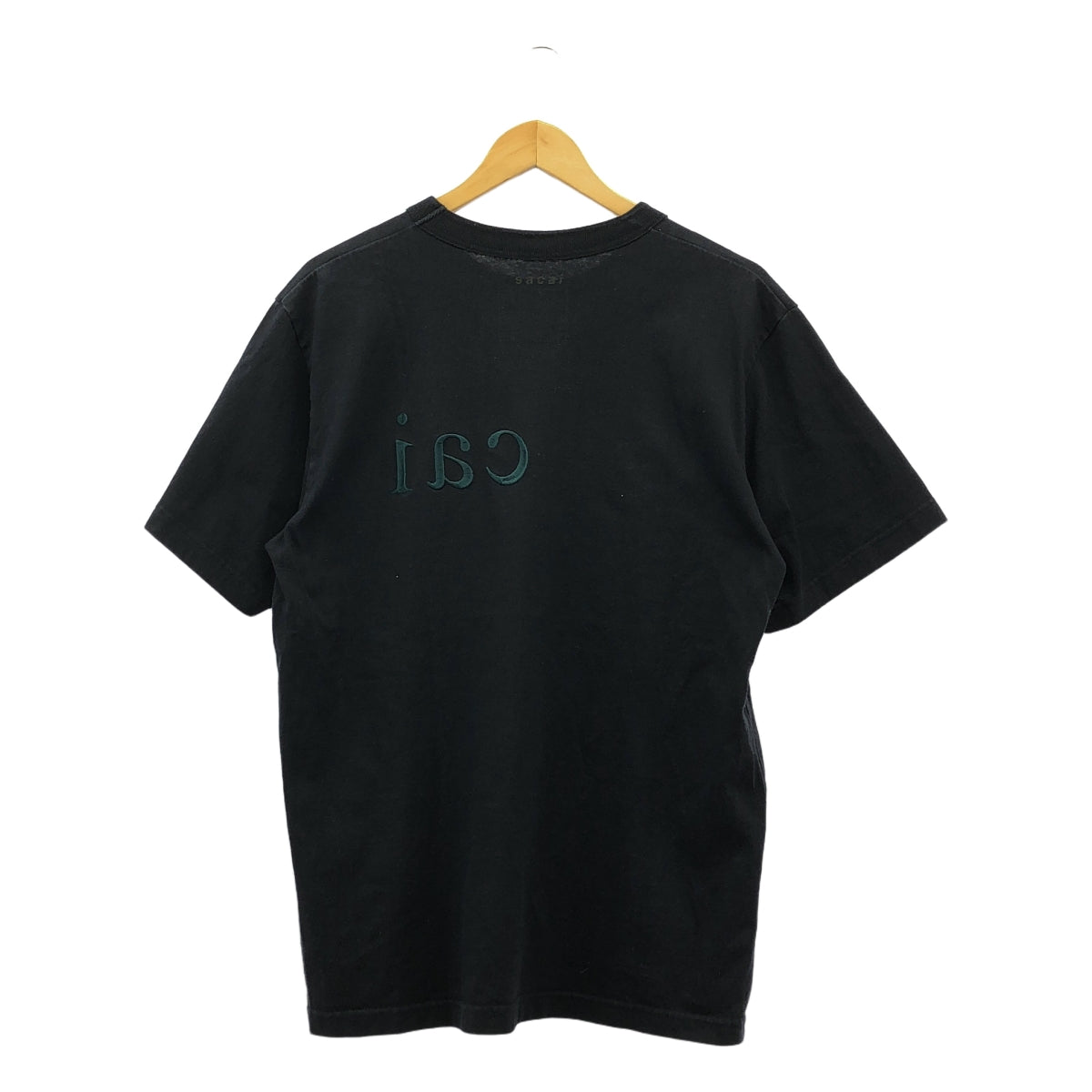 sacai / サカイ | 2023SS | 青山店限定 ロゴ刺しゅう コットン Tシャツ | 4 | メンズ