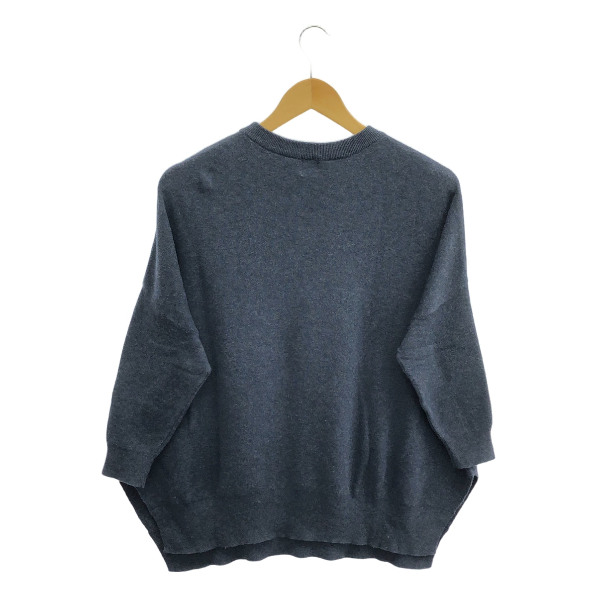 羅恩赫爾曼 |棉質圓領針織套頭衫 | XS |海軍 |女性的