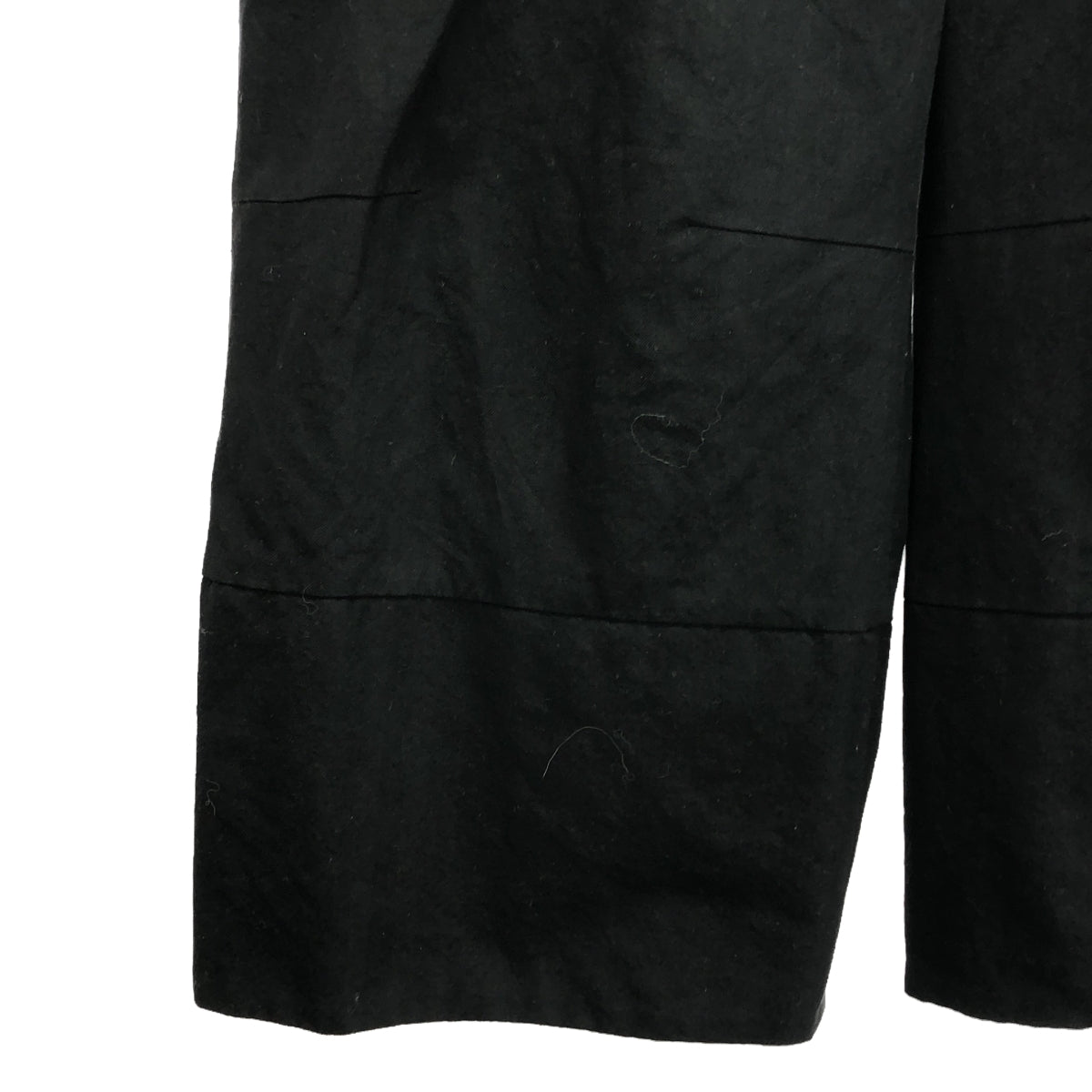 The Viridi-Anne / 자빌리디안 | HERRINGBONE WIDE CROPPED PANTS / 벨티드 헤링본 와이드 팬츠 | 2 | 남성