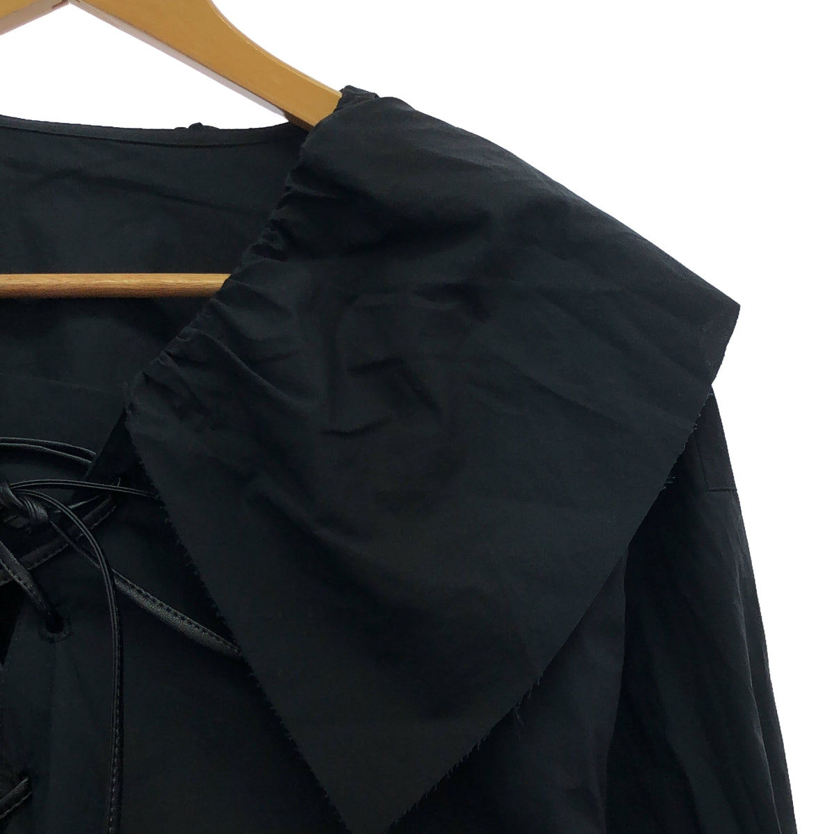 CITYSHOP / City Shop | 2023SS | LACE-UP SMOCK BLOUSE | F | Black | Women's