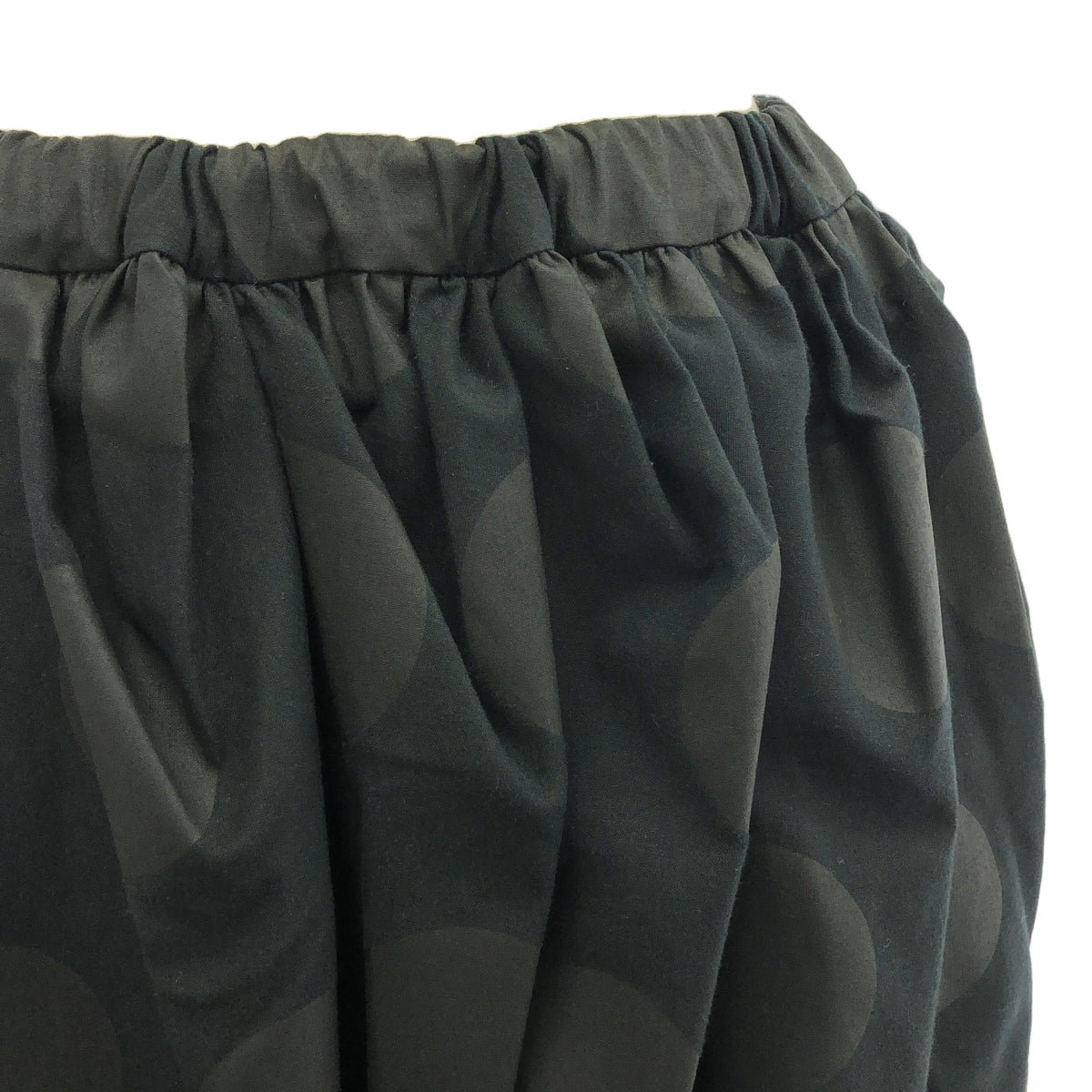 tao COMME des GARCONS | 2023SS | Dot Print Gathered Voluminous Skirt | S | Women's