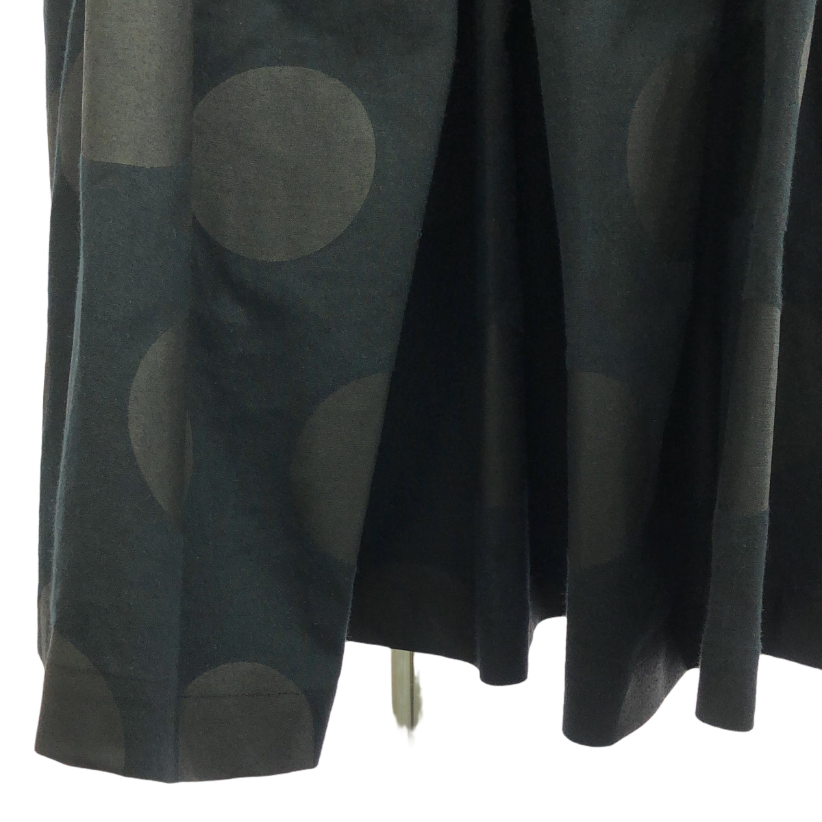 tao COMME des GARCONS | 2023SS | Dot Print Gathered Voluminous Skirt | S | Women's