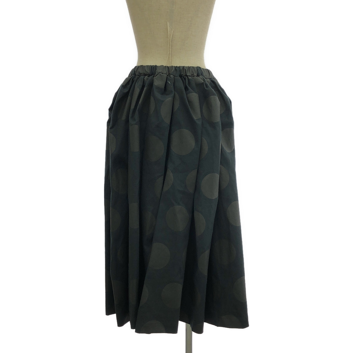 tao COMME des GARCONS | 2023SS | Dot Print Gathered Voluminous Skirt | S | Women's