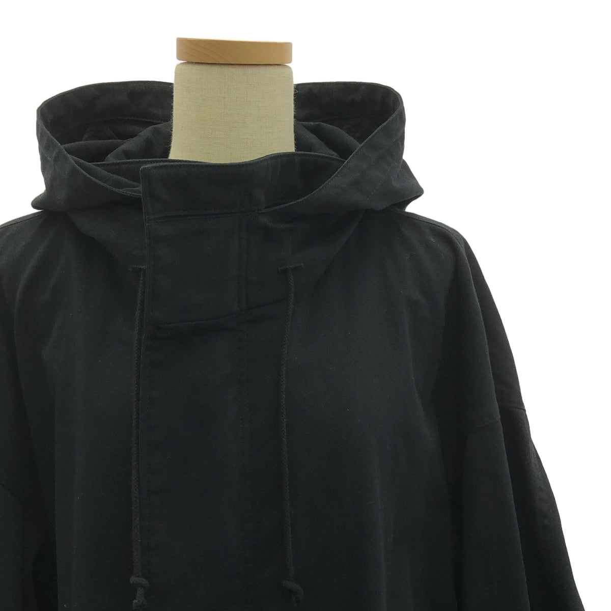 REGULATION Yohji Yamamoto / レギュレーションヨウジヤマモト | M-65 タイプ コットン カツラギ ビッグ シルエット モッズコート | 2 | レディース