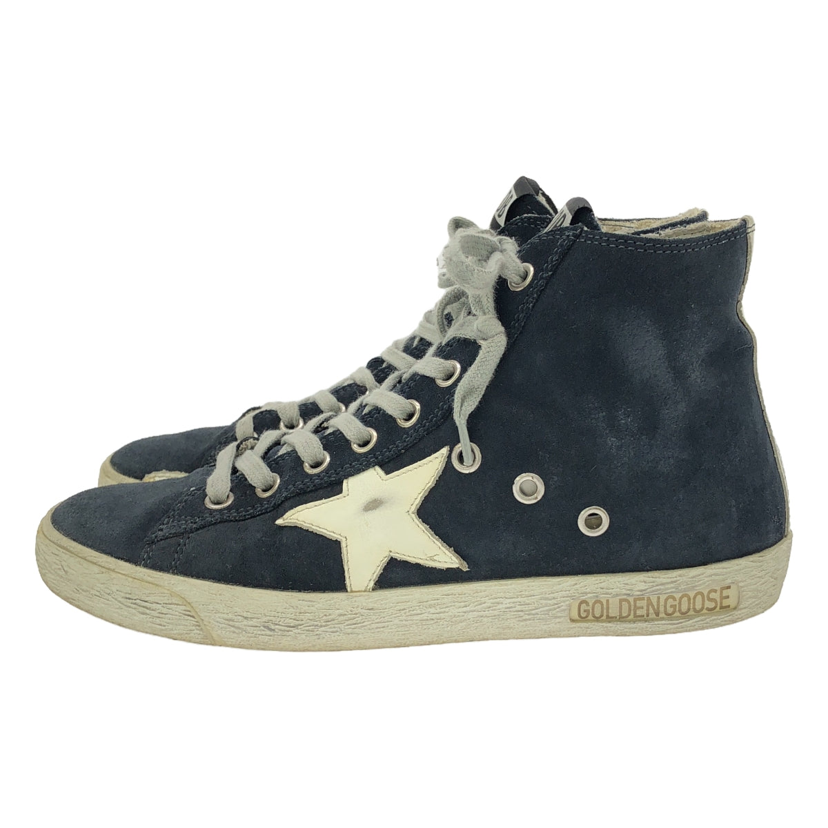GOLDEN GOOSE / ゴールデングース | FRANCY フランシー ハイカットスニーカー | 37 | ネイビー | レディース