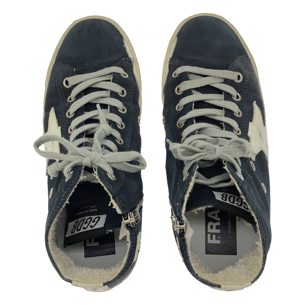 GOLDEN GOOSE / ゴールデングース | FRANCY フランシー ハイカットスニーカー | 37 | ネイビー | レディース