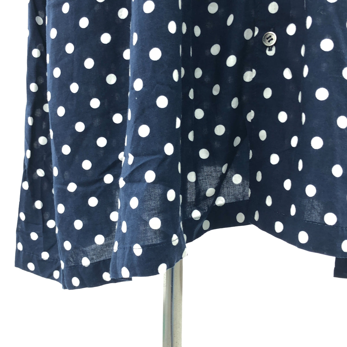 COMME des GARCONS COMME des GARCONS / Comme des | 2016春夏 |人造絲滿身圓點圖案口袋襯衫式連身裙 | S |女性的