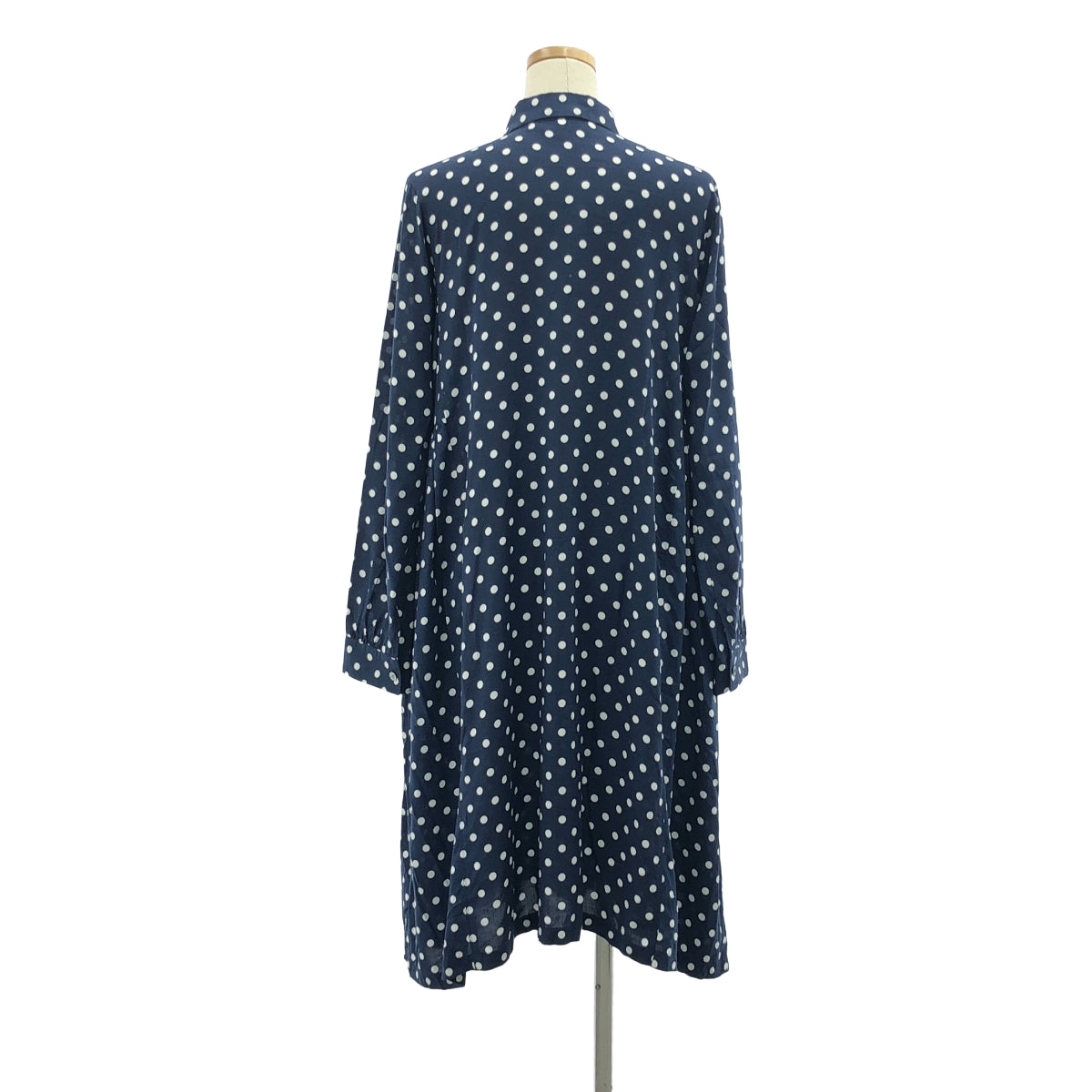 COMME des GARCONS COMME des GARCONS / Comme des | 2016春夏 |人造絲滿身圓點圖案口袋襯衫式連身裙 | S |女性的