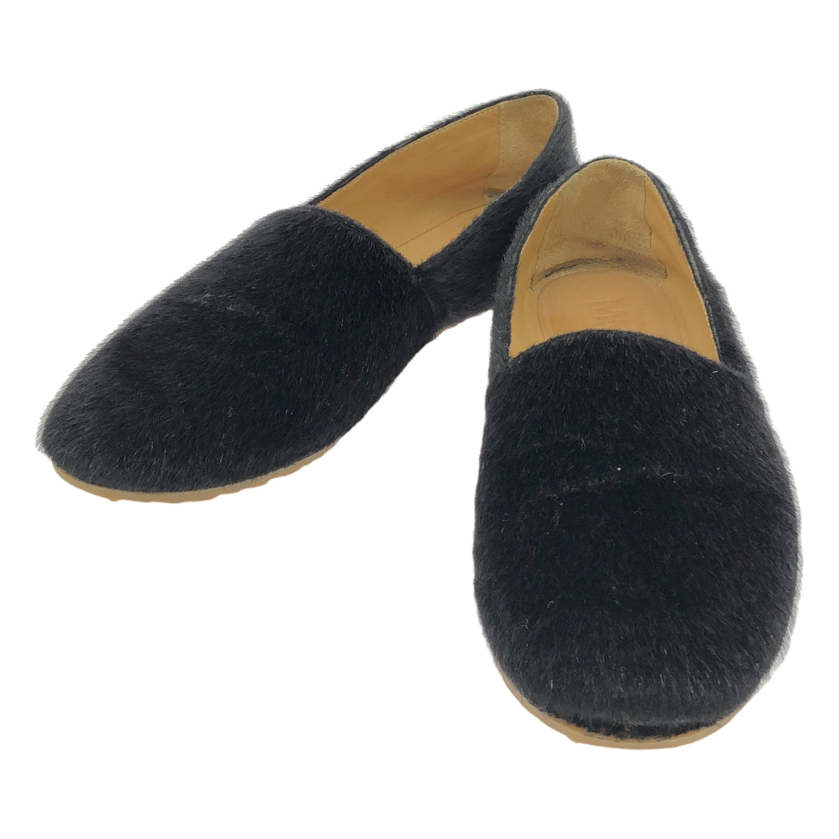 MM6 Maison Martin Margiela | 毛皮一腳蹬平底鞋 | 尺寸 37 | 女款