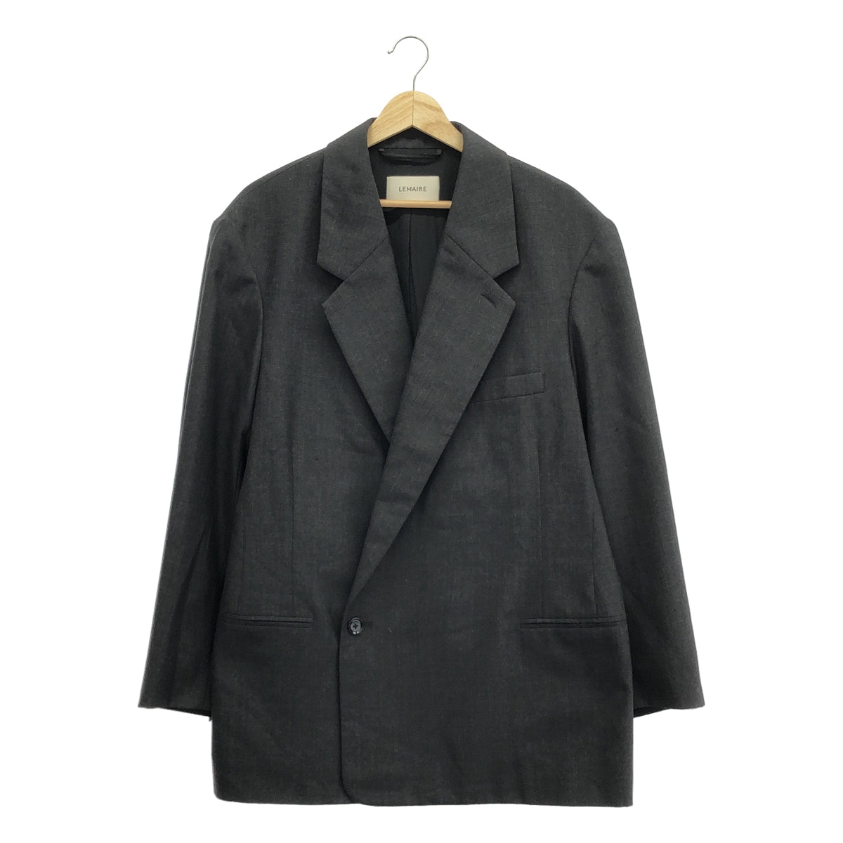 LEMAIRE / 르메르 | MAXI DOUBLE BREASTED JACKET 울 더블 재킷 | 44 | 남성