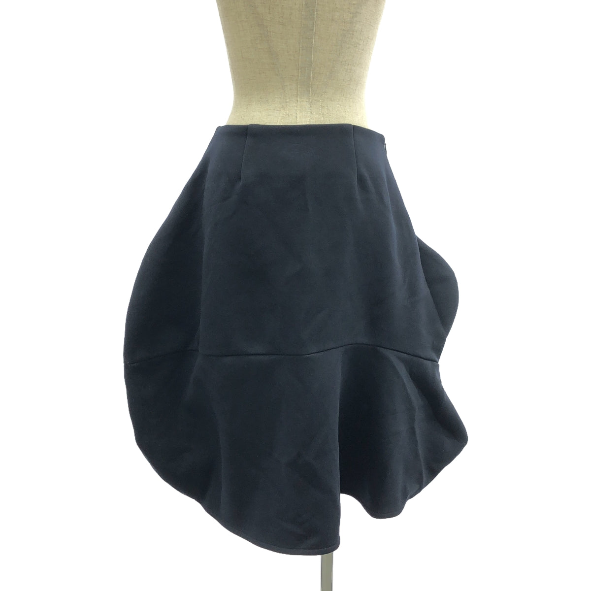 nagonstans / ナゴンスタンス | 2024AW | knee length curve skirt カーブスカート | M | ネイビー | レディース