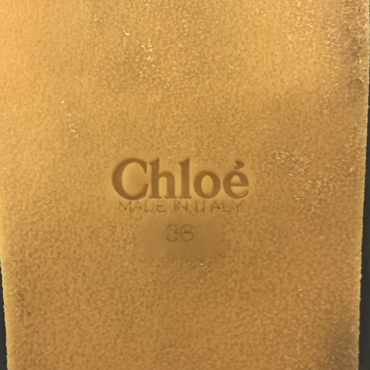 Chloe | Leather Shearling Clog Sandals | Size 38 | Black | Women's