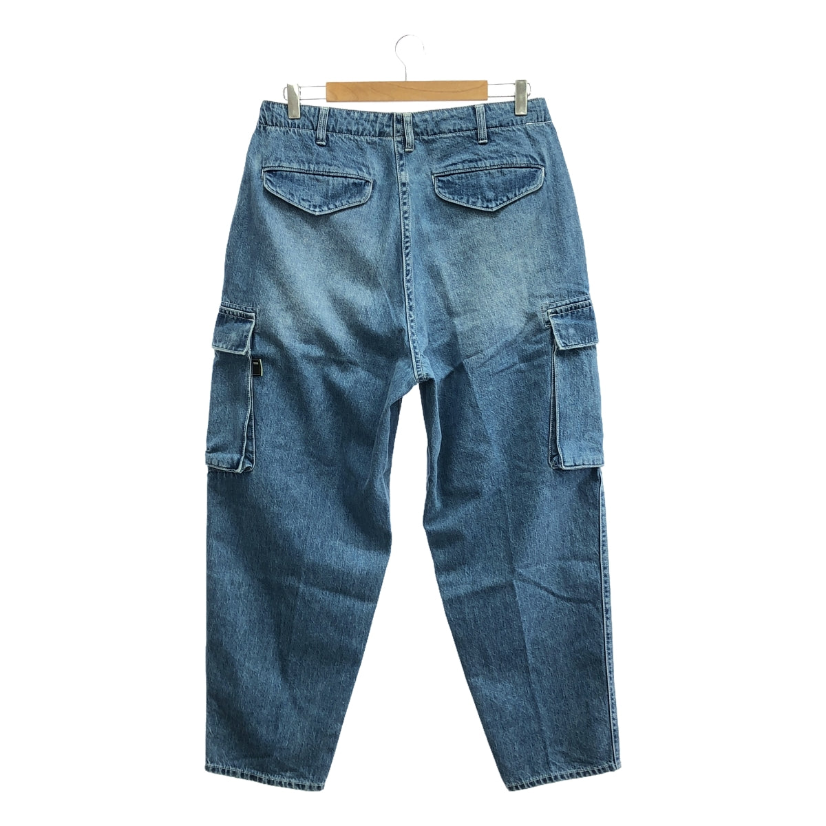 BROCHURE / ブローシュア | DENIM 6PKT / ドローストリング デニム カーゴパンツ | S | Indigo | メンズ