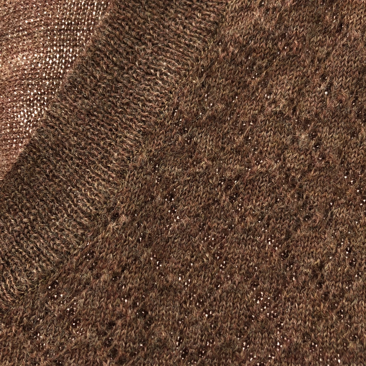 COMME des GARCONS HOMME PLUS | AD1998 | Diamond pattern V-neck wool knit vest |