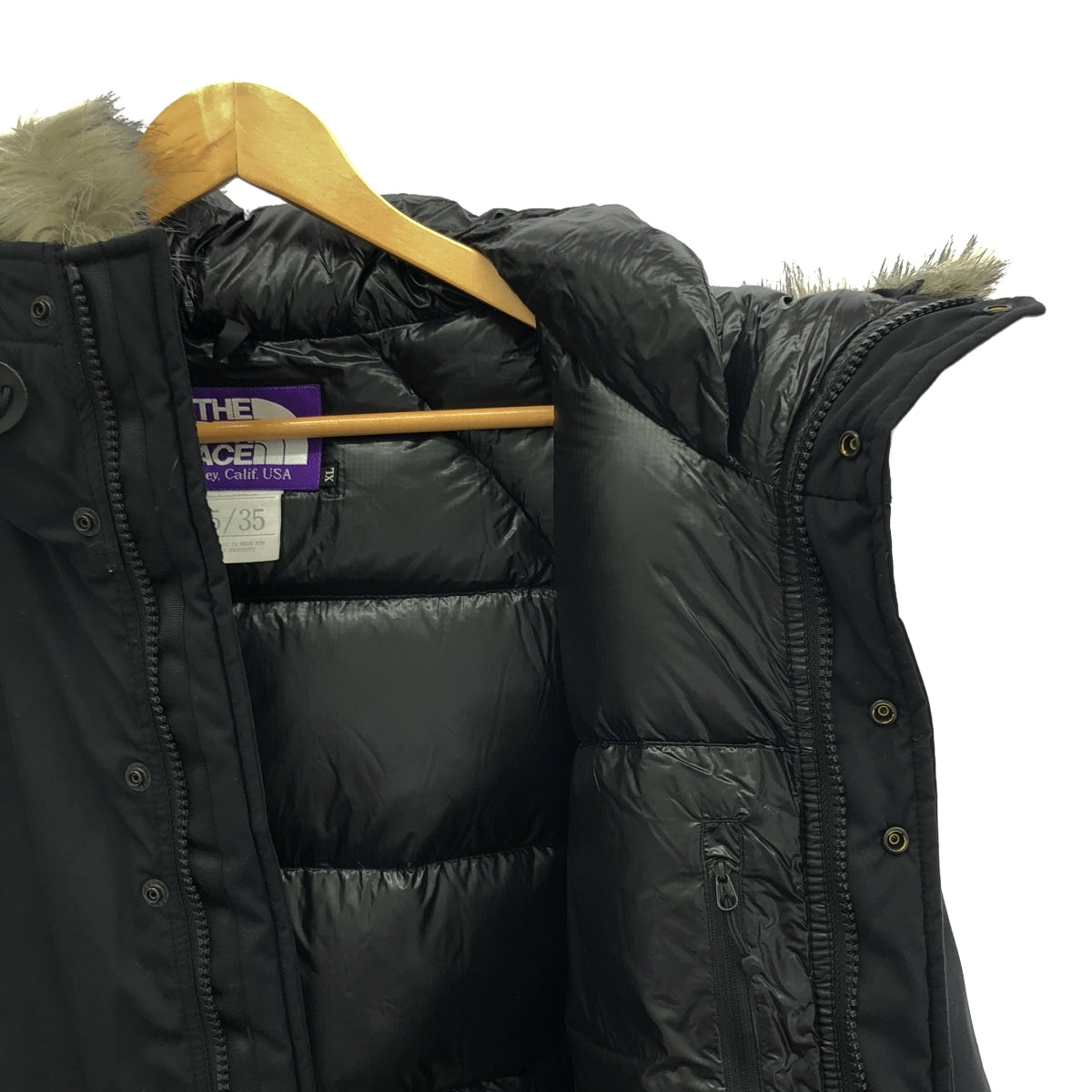 THE NORTH FACE PURPLE LABEL / The North Face Purple Label | Long Serow down coat / ND2557N Long Serow down coat fur hoodie | XL | Men's