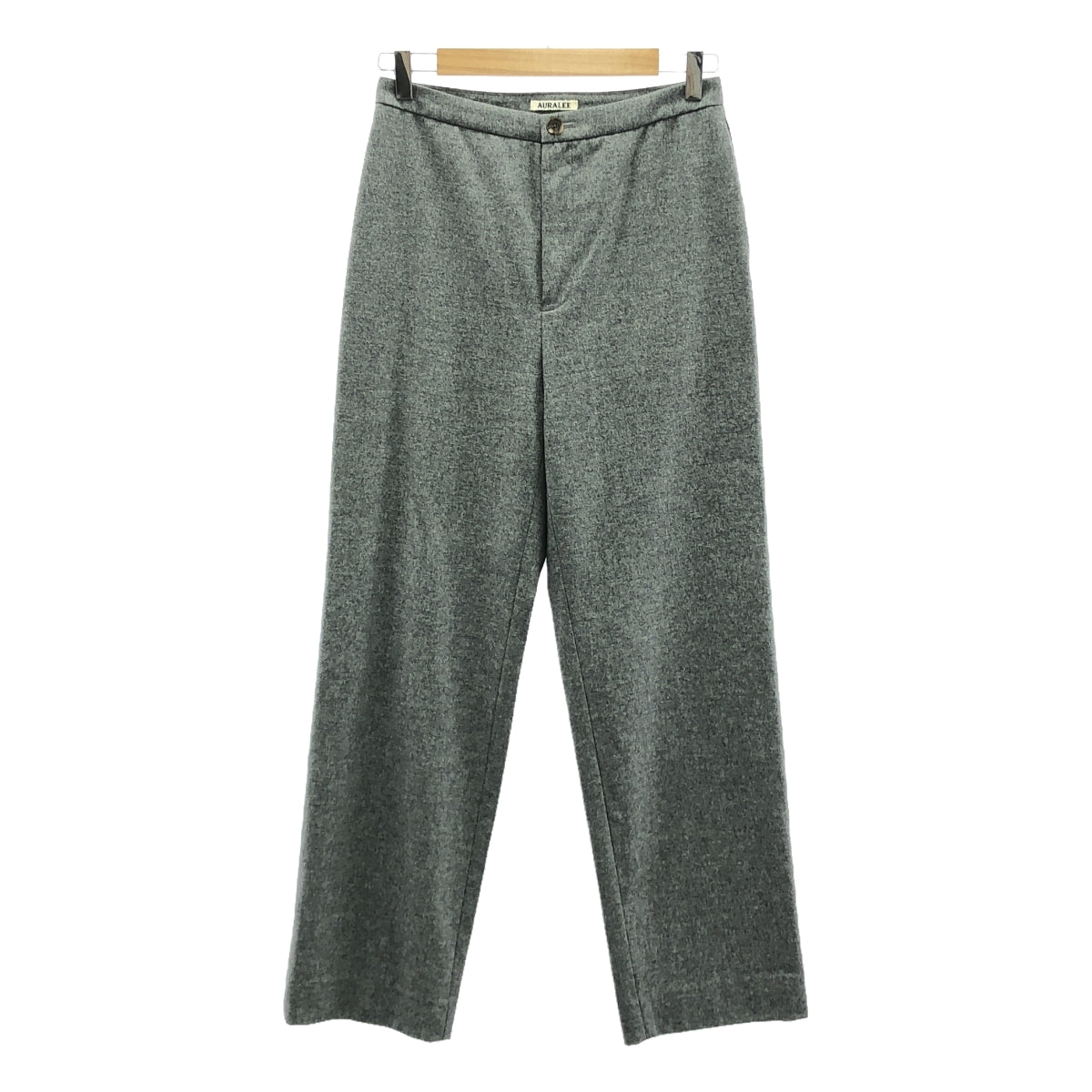 AURALEE / オーラリー | 2020AW | WOOL FULLING FLANNEL SLACKS ウール フリング フランネル スラックス | 1 | グレー | メンズ