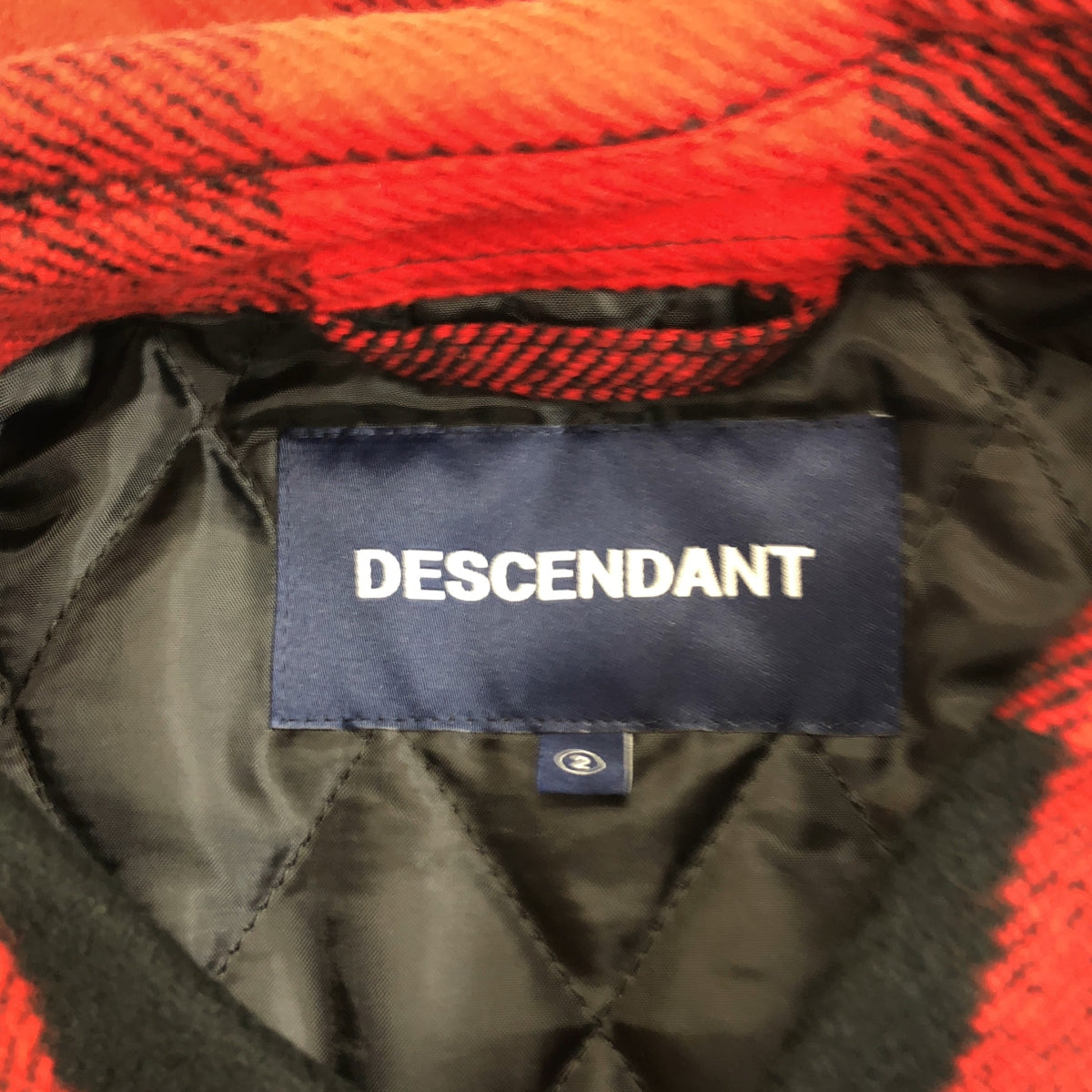 DESCENDANT / ディセンダント | 2019SS | CLAIRTON SHIRT JACKET チェック キルティング シャツジャケット | 2 | メンズ
