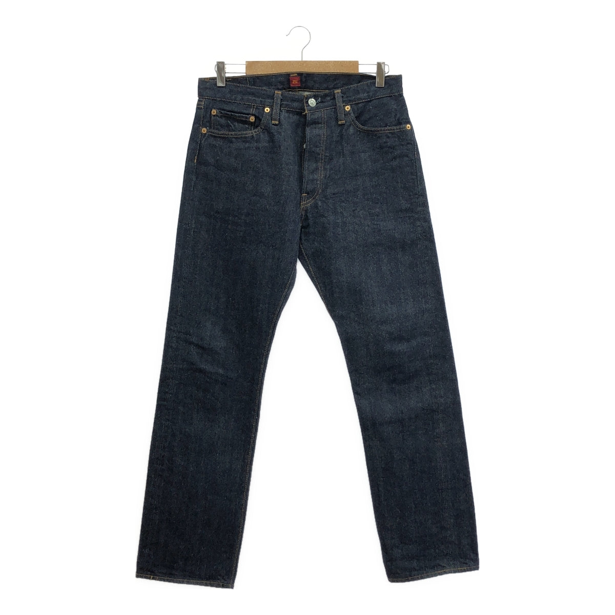 RESOLUTE | 710 / Selvedge dark blue denim pants | 33 | Men's