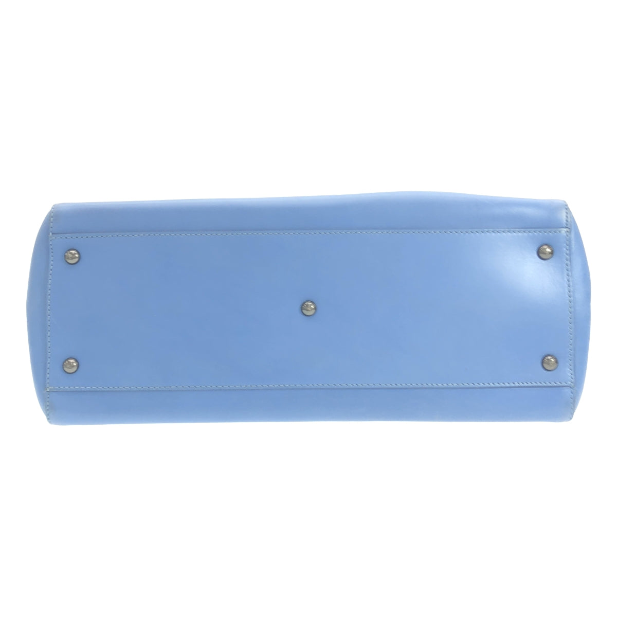 FENDI / 펜디 | 피카 부 대형 가죽 핸드백 | 블루 | 여성