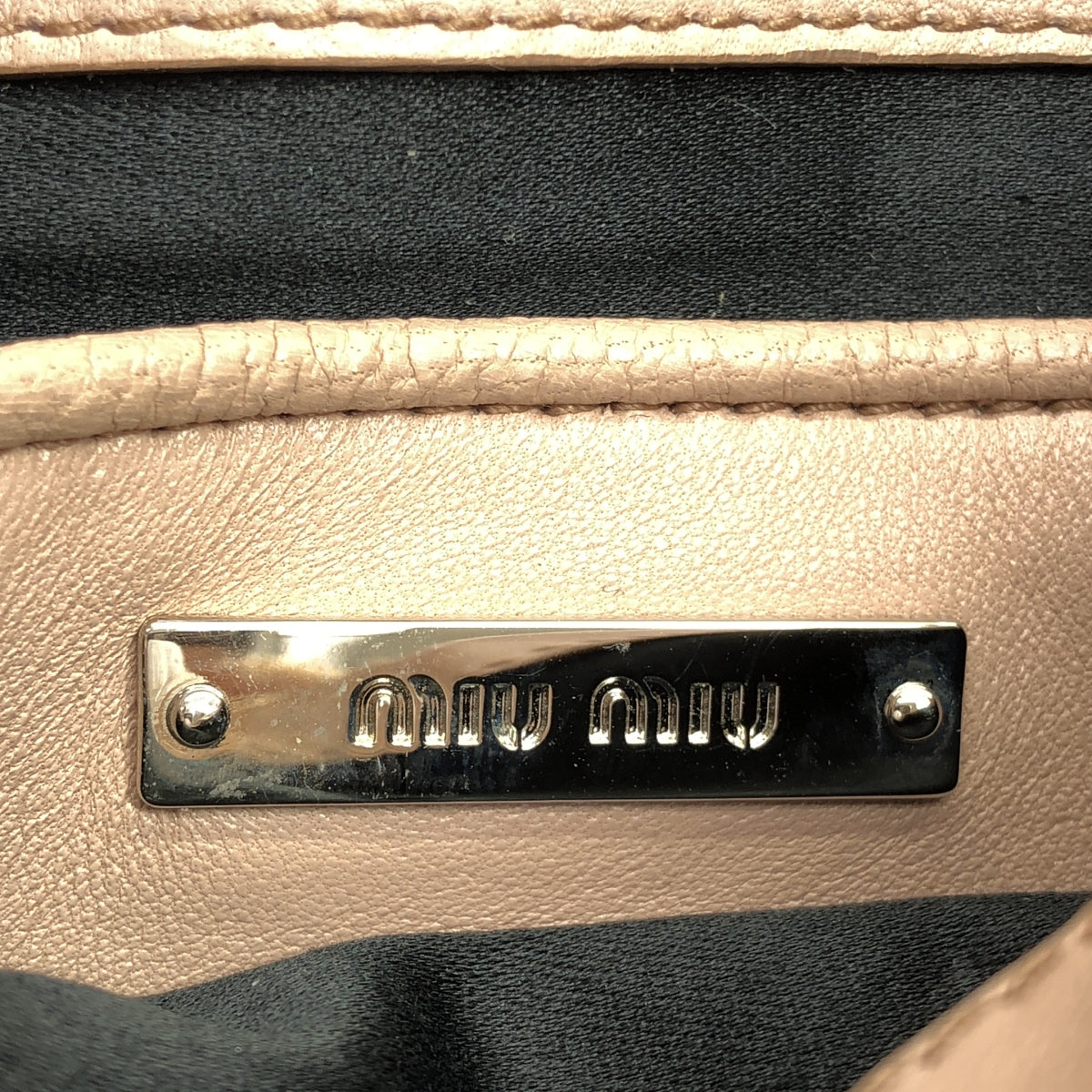 miu miu / 뮤 뮤 | 나파 크리스탈 숄더백 |
