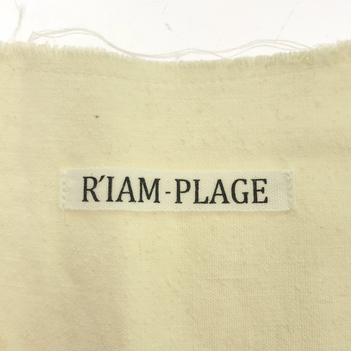 Plage / 플라주 | 2023SS | 【R'IAM】 실크 넥 셔츠 | F | 아이보리 | 여성
