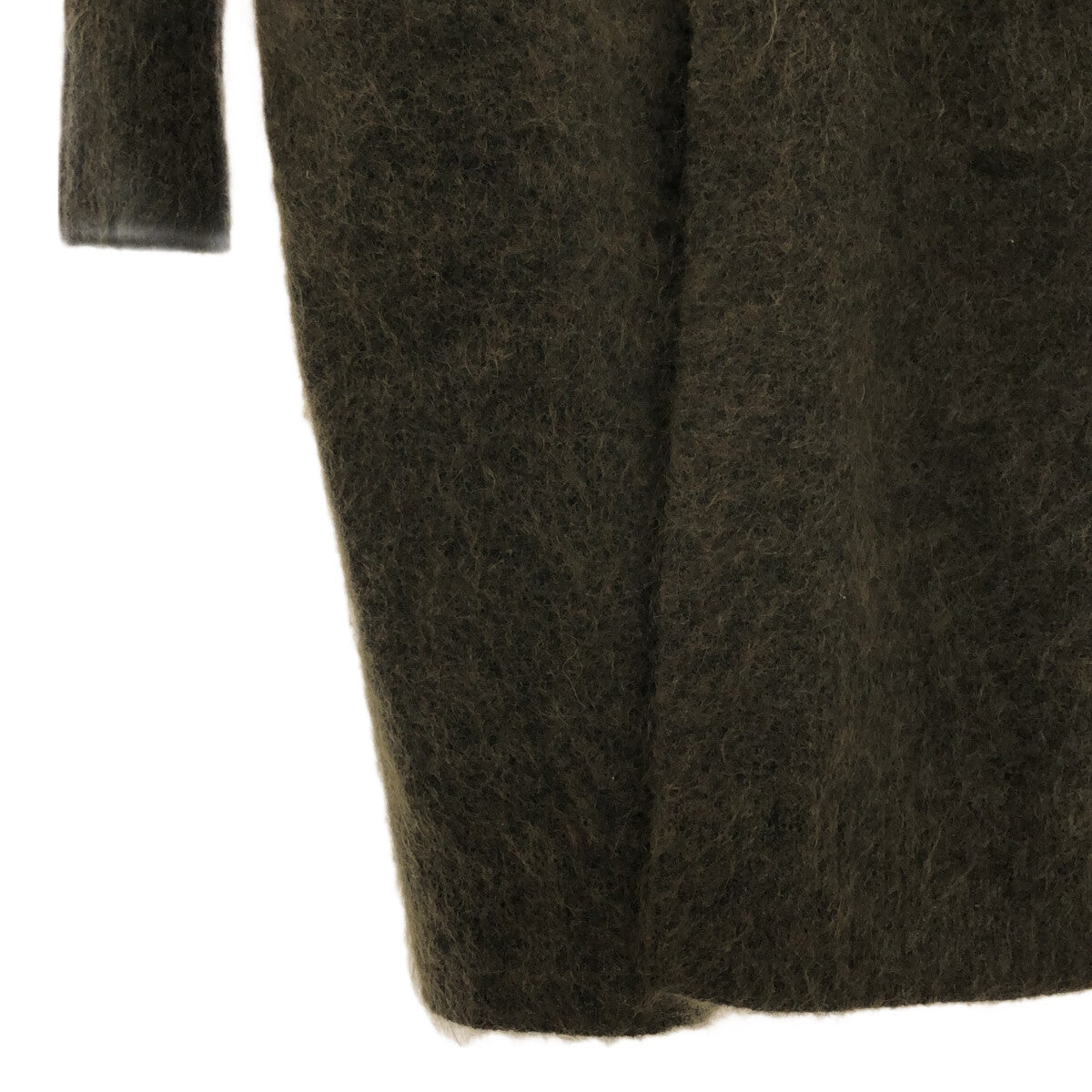 Acne Studios | Mohair Blend Long Cardigan | XS | Khaki | Women's