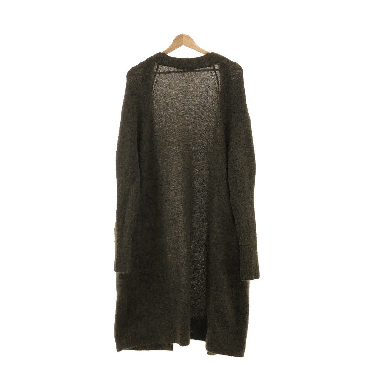 Acne Studios | Mohair Blend Long Cardigan | XS | Khaki | Women's