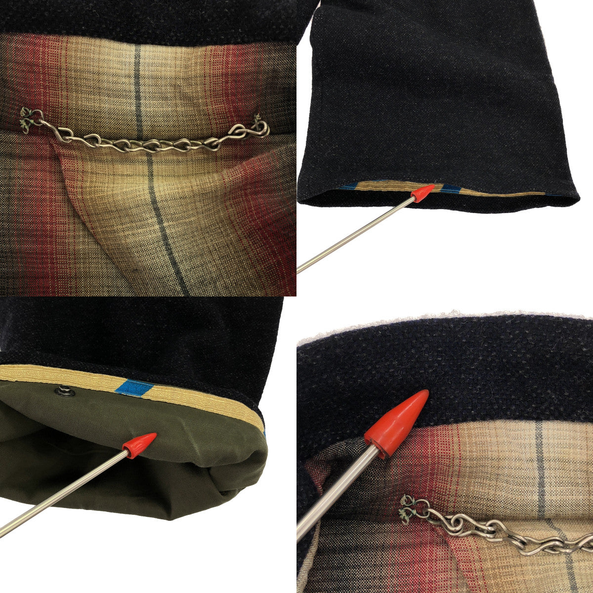 MIHARA YASUHIRO | Set-up wool metal button 3B tailored jacket and slacks | 46 | Men's