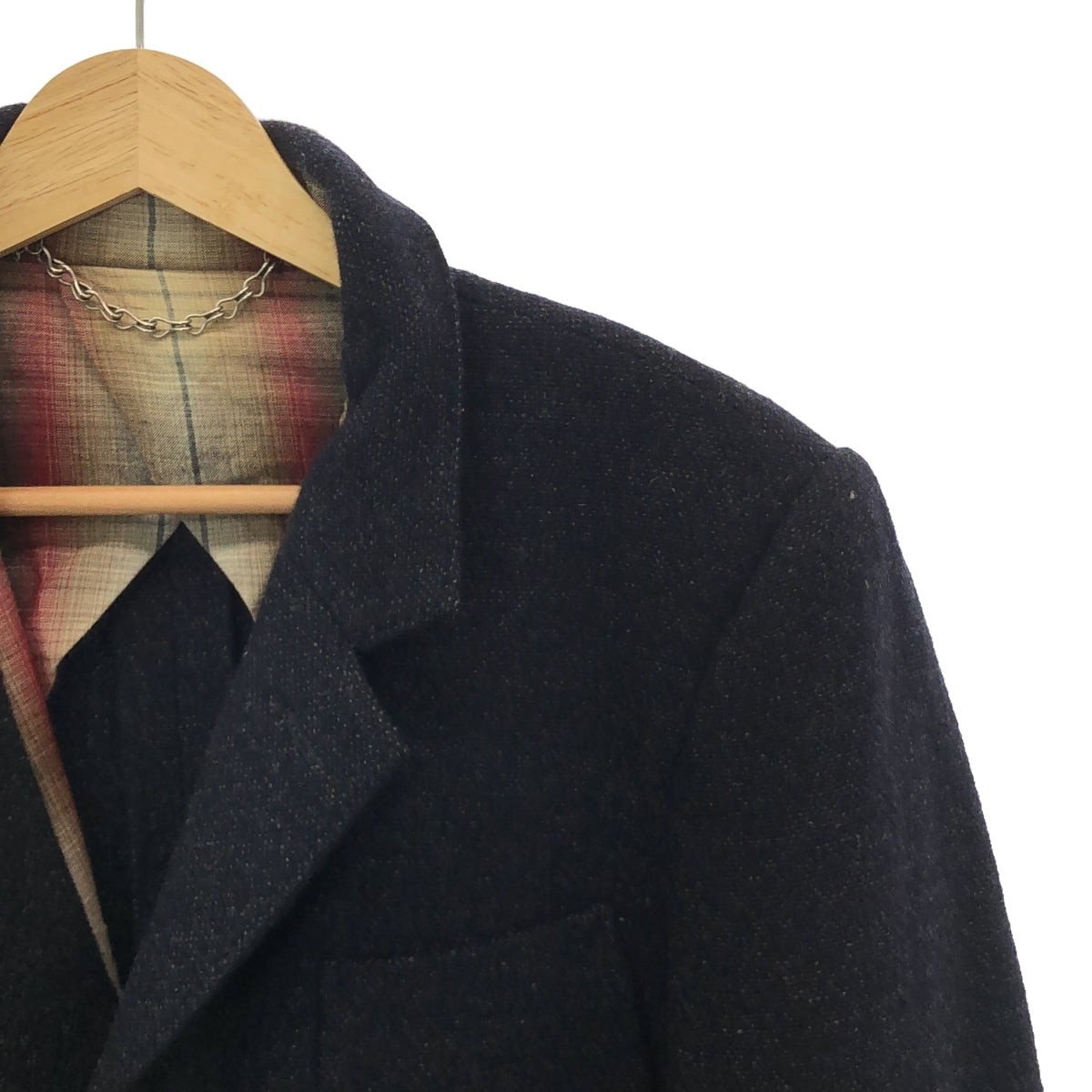 MIHARA YASUHIRO | Set-up wool metal button 3B tailored jacket and slacks | 46 | Men's