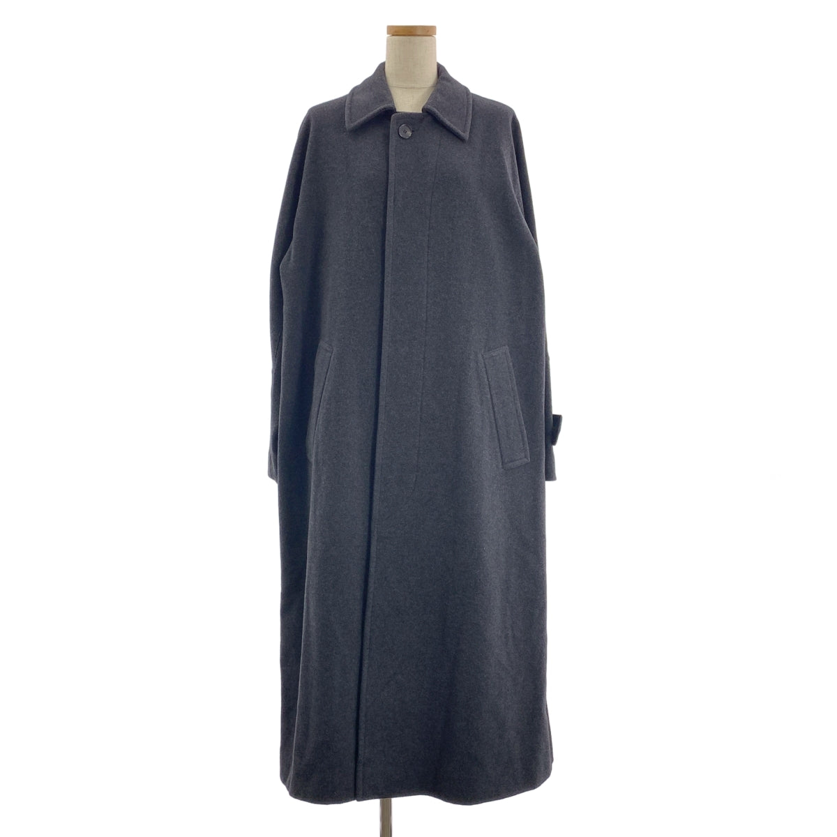 AURALEE / 오라리 | CASHMERE WOOL MOSSER BIG COAT 캐시미어 빅 코트 | 1 | 여성